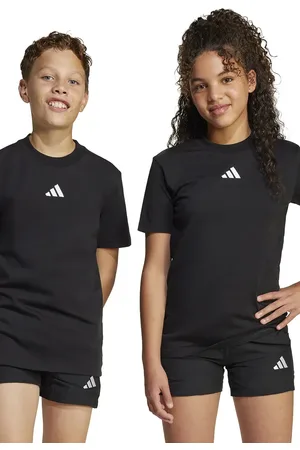 adidas Dětské bavlněné tričko barva, s aplikací, JC9776