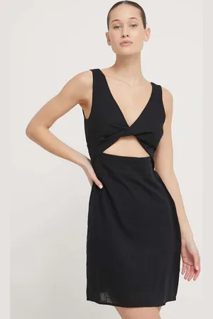 Billabong Bavlněné šaty barva, mini, EBJWD00138