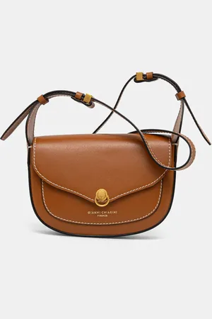 Gianni chiarini Kožená kabelka ISA barva, BS 11426 PRCK