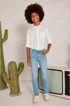 Mayoral Dětské rifle slim fit basic 538