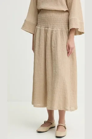 By Malene Birger Sukně SOL barva, maxi, áčková, 103387
