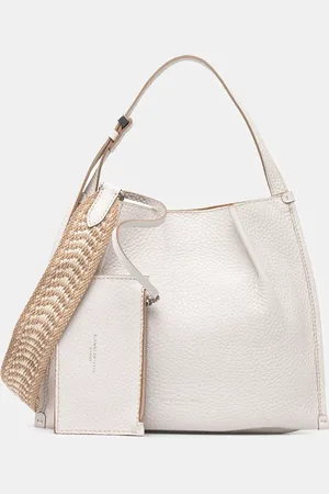 Gianni chiarini Kožená kabelka DORY barva, BS 11636 RNGDBL-NAETN