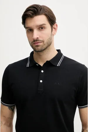 Lindbergh Bavlněné polo tričko barva, 30-404010