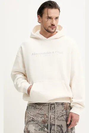 Abercrombie & Fitch Mikina pánská, barva, s kapucí, s aplikací, KI175-5121