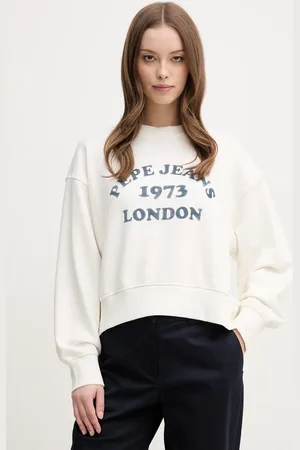 Pepe Jeans Mikina VENUS dámská, barva, s potiskem, PL581487
