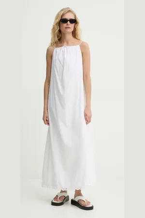 By Malene Birger Bavlněné šaty ELIZABETH barva, maxi, 103266