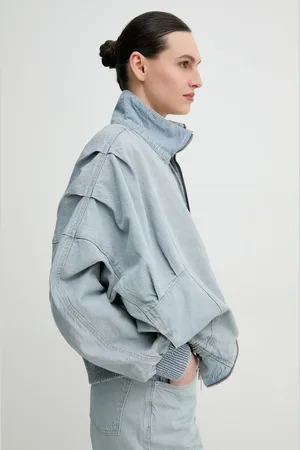 REMAIN Džínová bunda barva, přechodná, oversize, 5024883052