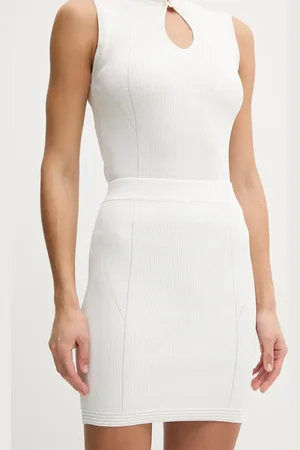 Guess Sukně MALIA barva, mini, pouzdrová, W5GD88 Z3L10