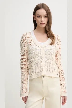 Pepe Jeans Bavlněný kardigan OLYMPIA dámský, barva, lehký, PL702273