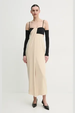 Nanushka Šaty SELLY barva, maxi, NW25RSDR04511