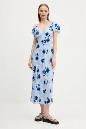 Abercrombie & Fitch Šaty barva, midi, KI159-5580