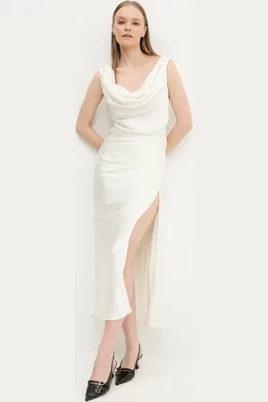 Abercrombie & Fitch Šaty barva, midi, KI159-5895