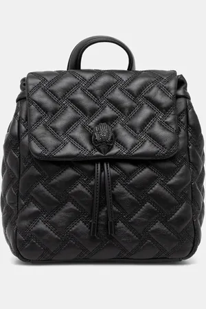 Kurt Geiger Kožený batoh KENSINGTON dámský, barva, malý, hladký, 1268700109