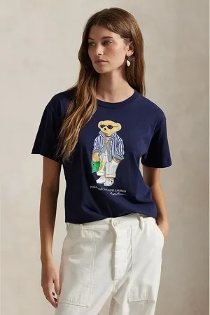 Ralph Lauren Bavlněné tričko tmavomodrá barva, 211959112