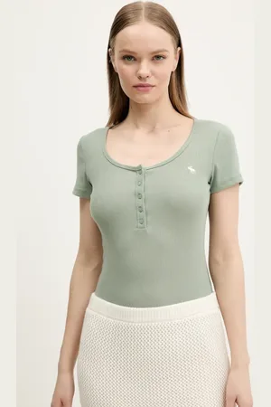 Abercrombie & Fitch Tričko barva, KI139-7000