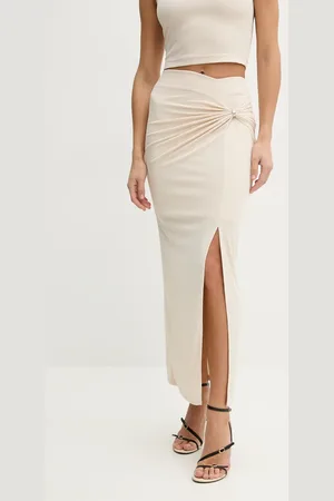 Guess Sukně AIMEE barva, maxi, pouzdrová, W5GD0E KAQL2