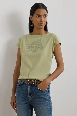 Ralph Lauren Bavlněné tričko barva, 200963933