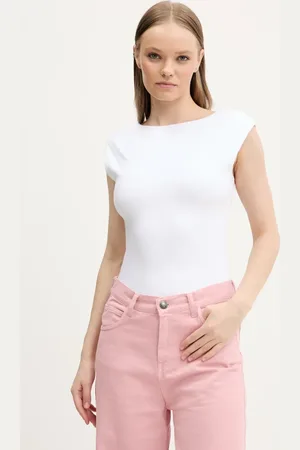 Abercrombie & Fitch Tričko dámské, barva, odkrytá záda, KI139-5225