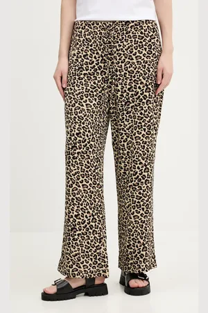 Abercrombie & Fitch Kalhoty dámské, barva, jednoduché, high waist, KI156-4873