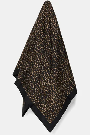 The Kooples Hedvábný šátek barva, AFFO30003K