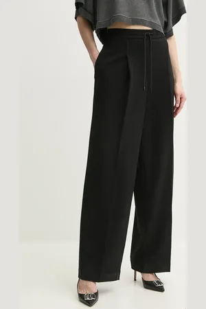 Michael Kors Kalhoty dámské, barva, široké, high waist, MS530TBENX