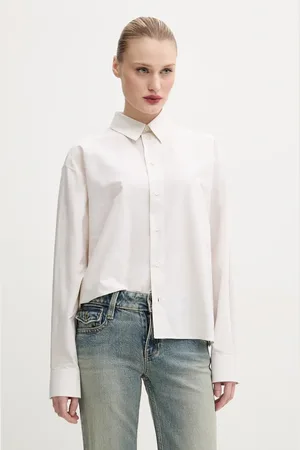 Maison Margiela Bavlněná košile barva, relaxed, s klasickým límcem, S52DT0043