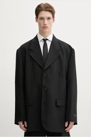 Maison Margiela Vlněné sako pánská, barva, SH0BN0011