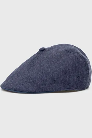 Kangol Čepice z vlněné směsi tmavomodrá barva
