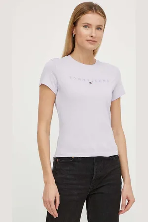 Tommy Hilfiger Bavlněné tričko barva, DW0DW17827