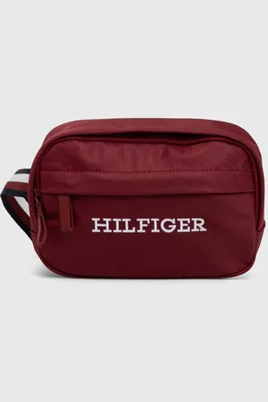 Tommy Hilfiger Dětská ledvinka vínová barva
