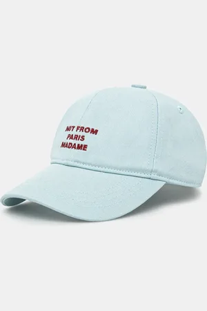 Drôle de Monsieur Bavlněná baseballová čepice La Casquette Slogan barva, G-CP151-CO138-LBE