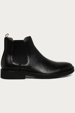 Ralph Lauren Kožené kotníkové boty Talan Chelsea 803754411002