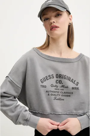Guess Bavlněná mikina dámská, barva, s potiskem, W5GQ23 K68I4