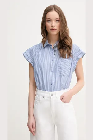 Pepe Jeans Bavlněná košile DIXIT barva, relaxed, s klasickým límcem, PL305043