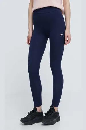 Fila Legíny Benndorf dámské, tmavomodrá barva, hladké, FAW0456