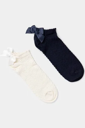Benetton Dětské ponožky 3-pack tmavomodrá barva, 6AO30703A