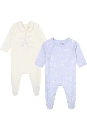 Kenzo Kojenecké bavlněné dupačky 2-pack