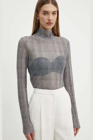 HUGO BOSS Tričko s dlouhým rukávem barva, s pologolfem, 50521730
