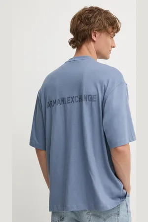 Armani Exchange Bavlněné tričko barva, s potiskem, 6DZTLS ZJLFZ