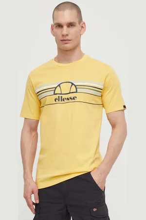 Ellesse Bavlněné tričko Lentamente T-Shirt barva, s potiskem, SHV11918