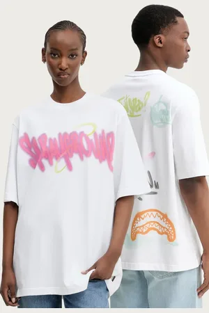 Sprayground Bavlněné tričko barva, s potiskem, SP698