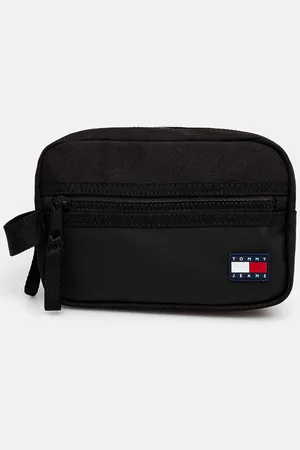 Tommy Hilfiger Kosmetická taška tmavomodrá barva, AM0AM12651