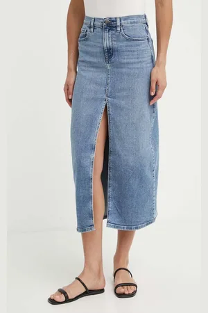 DKNY Džínová sukně maxi, DJ4K9506