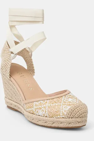 Guess Espadrilky CYRENAY barva, na klínku, FLJCRY FAL04