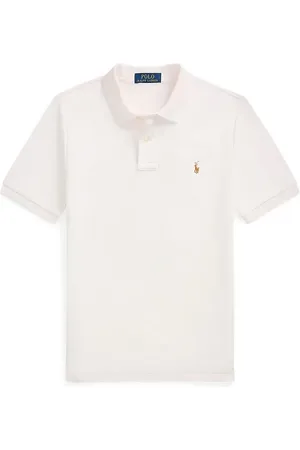 Ralph Lauren Dětská bavlněná polokošile barva, 323952431005