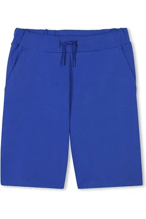 Kenzo Dětské bavlněné šortky barva, nastavitelný pas, K61123