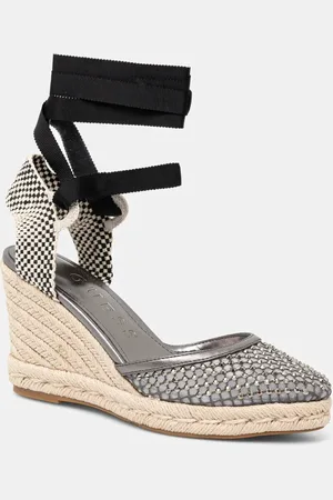 Guess Espadrilky CHARMI barva, na klínku, FLJCHA FAB04