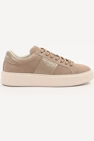 Karl Lagerfeld Nubukové tenisky MAXI KUP RSG barva, KL52218