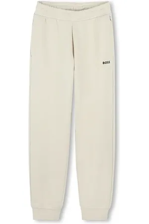 HUGO BOSS Dětské tepláky barva, hladké, J51952