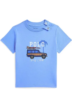 Ralph Lauren Bavlněné dětské tričko barva, s potiskem, 320965837001